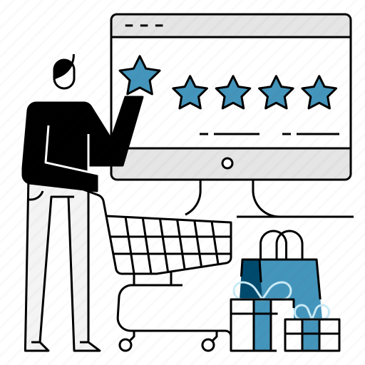 Product, review, shopping, feedback, ratings, ranking, star icon - Download on Iconfinder