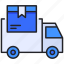 box, car, delivery, transportation, truck 