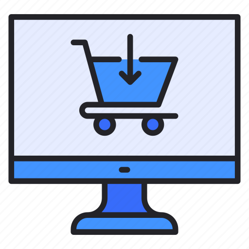 Buy, cart, ecommerce, monitor, online, shopping icon - Download on Iconfinder