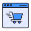 ecommerce, shopping, web 