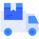 box, delivery, truck 