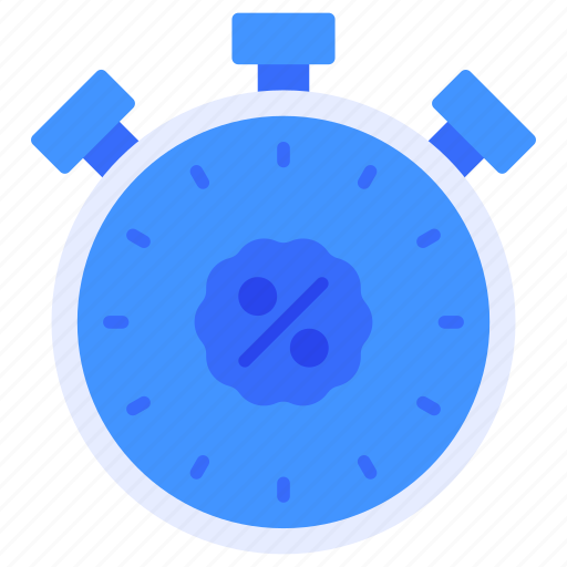 Discount, stopwatch, time icon - Download on Iconfinder