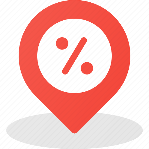 Commerce, discount, ecommerce, location icon - Download on Iconfinder