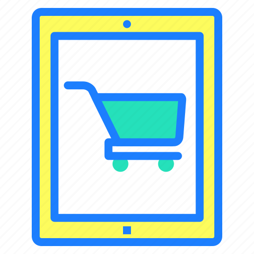 Device, ecommerce, mobile application, shopping, shopping cart, technology, website icon - Download on Iconfinder