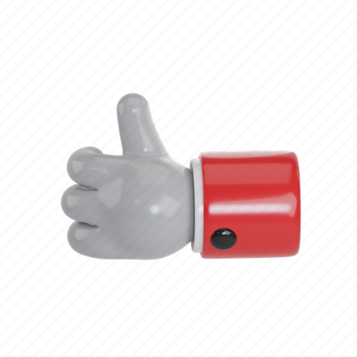 Hand, like, touch, star, favorite, gesture, finger 3D illustration - Download on Iconfinder