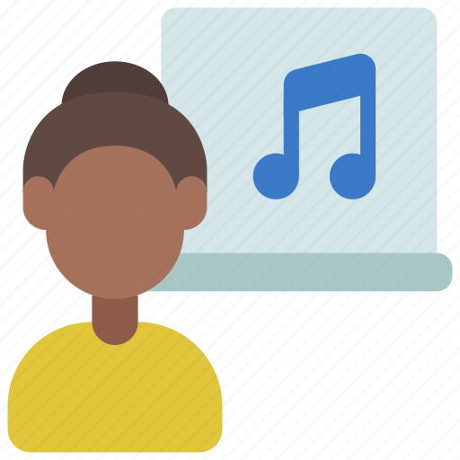 Music, teacher, job, profession, musical, education icon - Download on Iconfinder