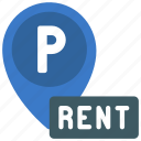 parking, space, rental, job, profession, renting, car