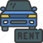 car, rental, job, profession, rent, vehicle 