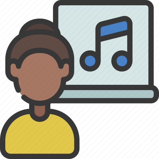 Music, teacher, job, profession, musical, education icon - Download on Iconfinder