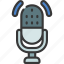 podcast, hosting, job, profession, microphone 
