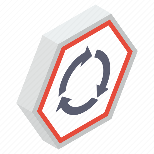 Arrow recycle, earth day, ecology concept, recycling sign, recycling symbol icon - Download on Iconfinder