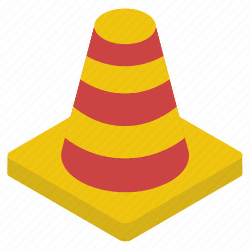 Construction pin, hazard cone, road cone, safety cone, traffic cone icon - Download on Iconfinder