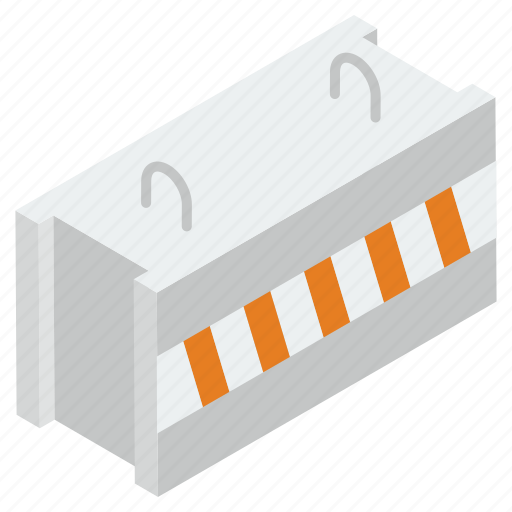Barrier, construction barricade, entry barrier, road barrier, road obstacle, safety barrier icon - Download on Iconfinder