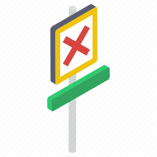 Cross board, direction board, road banner, road board, transportation board icon - Download on Iconfinder