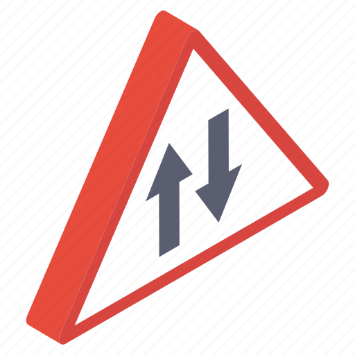 Double way road, guideboard, road board, road direction, signage, signboard, two way road icon - Download on Iconfinder