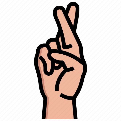 Good, luck, finger, hands, hand, miscellaneous icon - Download on Iconfinder