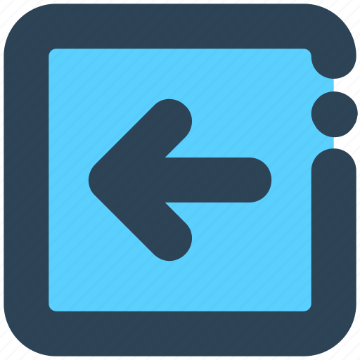 Arrow, direction, forward, left, sign icon - Download on Iconfinder