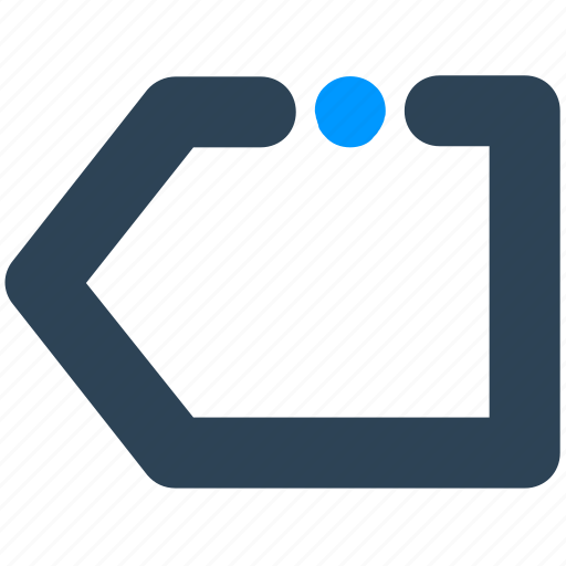 Direction, left, previous, sign icon - Download on Iconfinder