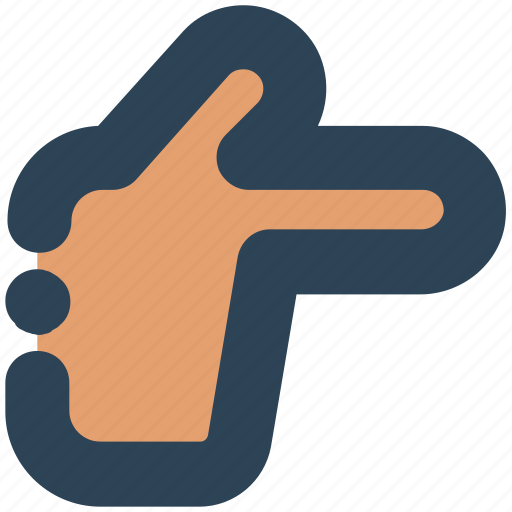 Click, direction, finger, hand, right, sign icon - Download on Iconfinder