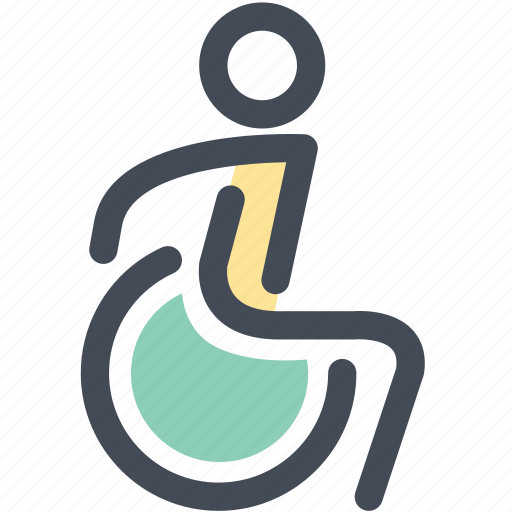 Disability, disabled, handicap, navigation, sign, toilet icon - Download on Iconfinder