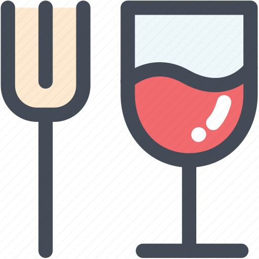 Dinner, fork, glass, navigation, restaurant, sign, wine glass icon - Download on Iconfinder