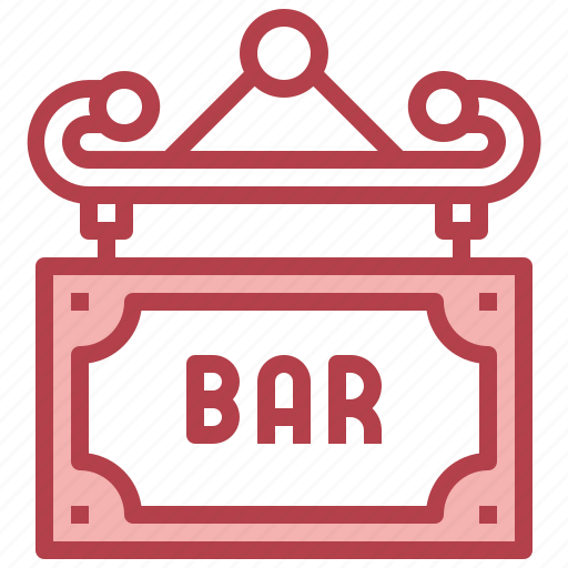 Signboard, square, pub, bar, horizontal icon - Download on Iconfinder