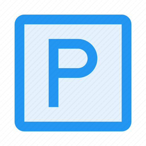 Area, automobile, car, parking, sign, zone icon - Download on Iconfinder