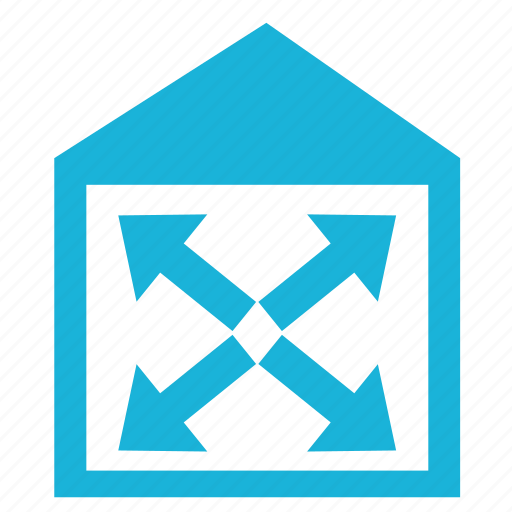Building, construction, house, space, wide icon - Download on Iconfinder