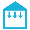 arrows, building, construction, house, roof, severity, weight