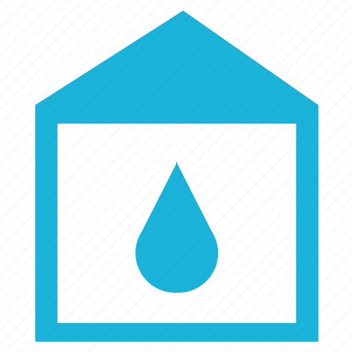 Home, house, humidity, water icon - Download on Iconfinder