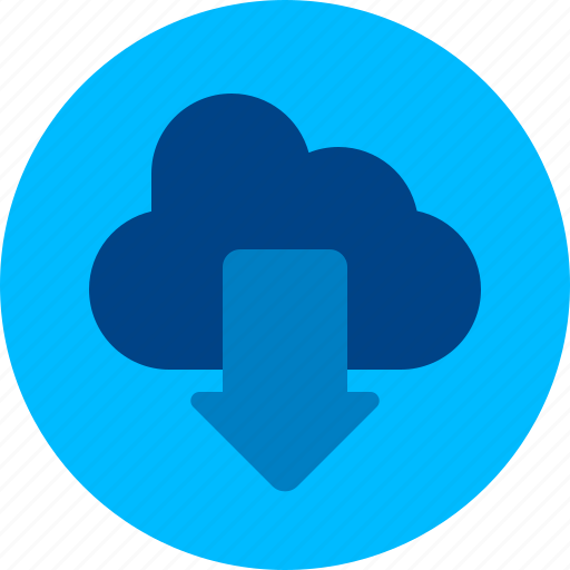 Arrow, cloud, data, download, downloading, file, internet icon - Download on Iconfinder