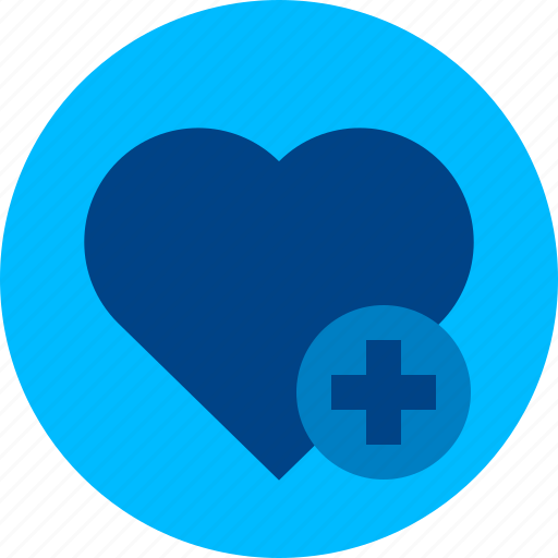 Add, diagnosis, favorite, heart, like, love, plus icon - Download on Iconfinder