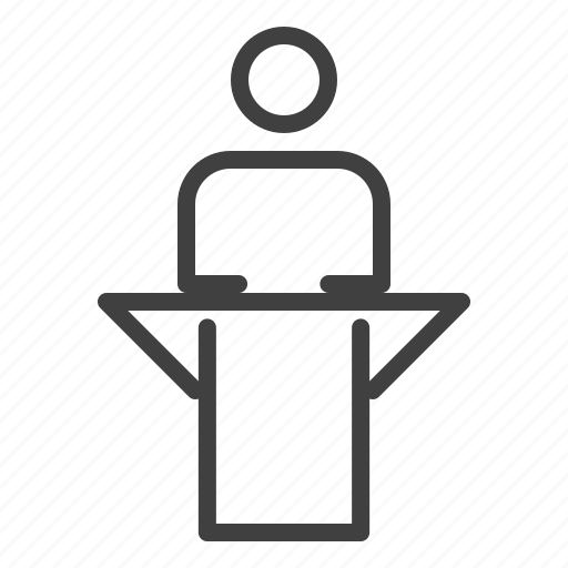 Avatar, business, man, marketing, office, speech icon - Download on Iconfinder