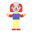 avatar, carnival, character, circus, clown, joker 