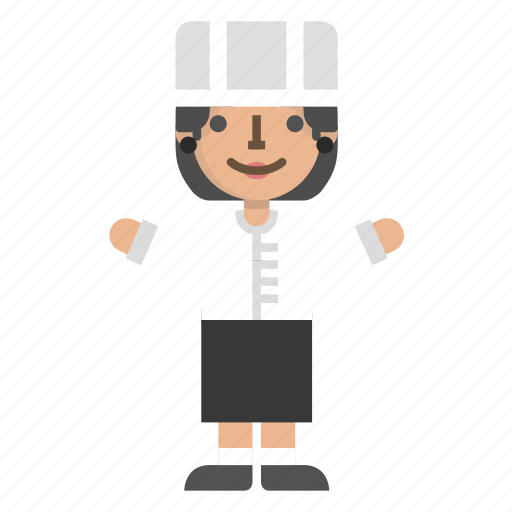 Avatar, character, chef, cook, female, kitchener icon - Download on Iconfinder