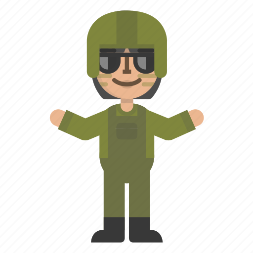 Army, avatar, character, female, man, people, soldier icon - Download on Iconfinder