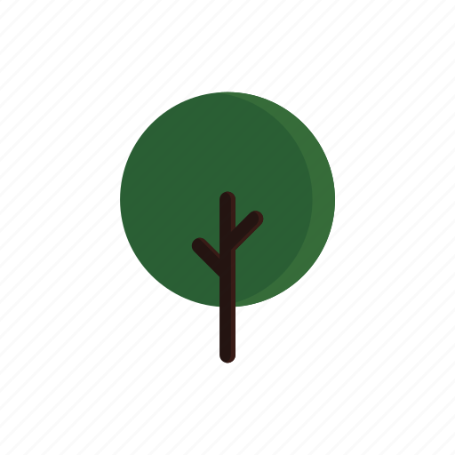 Branches, circle, green, tree icon - Download on Iconfinder