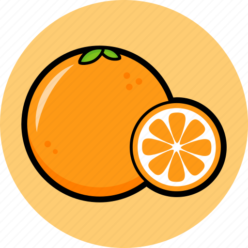 Orange, fresh, fruit, healthy, citrus, food, sweet icon - Download on Iconfinder
