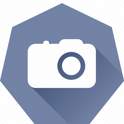Camera, capture, heptagonal, pictures icon - Download on Iconfinder
