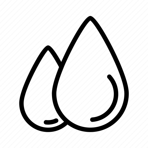 Drop, droplet, drops, oil drops, rain drops, water drop, ecology icon - Download on Iconfinder
