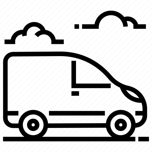 Delivery truck, delivery van, package delivery, shopping icon - Download on Iconfinder