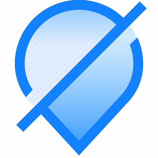 Delete, disabled, geolocation, map, mark, none, tag icon - Download on Iconfinder