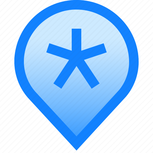 Favorite, geolocation, map, mark, star, tag icon - Download on Iconfinder
