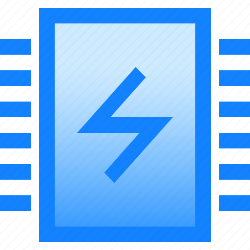 Charge, chip, electronics, micro, microprocessor, processor icon - Download on Iconfinder