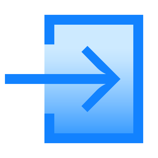 Arrow, close, door, exit, out, signout icon - Free download