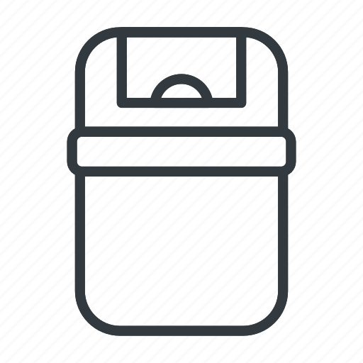 Trash, can, bin, garbage, basket, recycle, rubbish icon - Download on Iconfinder