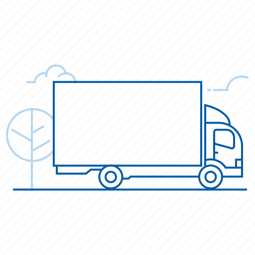 Delivery, delivery van, logistics, truck icon - Download on Iconfinder
