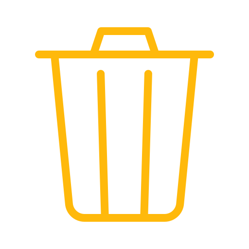 Bin, can, delete, garbage, recycle, remove, trash icon - Free download