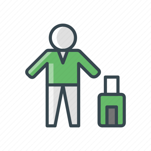 Guest, man, people, travel, visitor icon - Download on Iconfinder