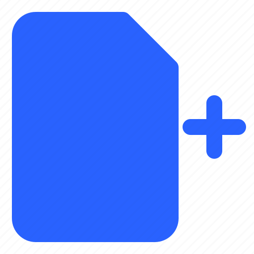 Addfile, document, file, paper icon - Download on Iconfinder